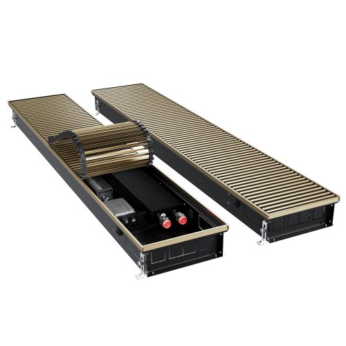 Конвектор внутрипольный Royal Thermo ATRIUM TURBO-90/250/1300-DG-U-AU