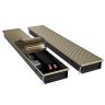 Конвектор внутрипольный Royal Thermo ATRIUM TURBO-90/250/3000-DG-U-AU