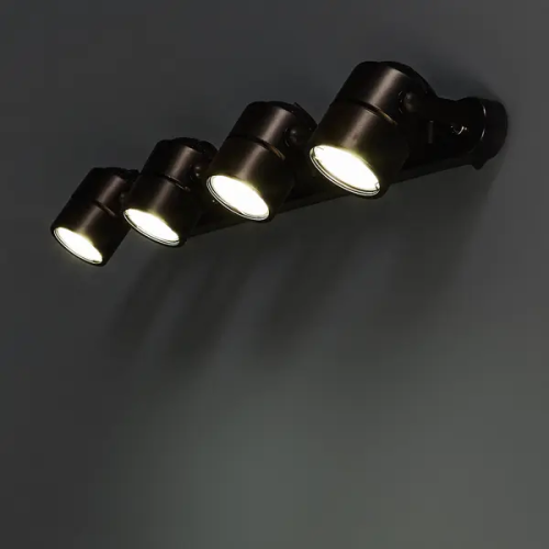 Спот поворотный Arte Lamp Mizar 4 лампы GU10 8 м² цвет черный