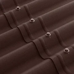 Лист Ондулин Смарт DIY 760x1950 мм коричневый