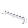 Конвектор напольный Royal Thermo STEP-180/130/2300-3-N-WT-LG-NA