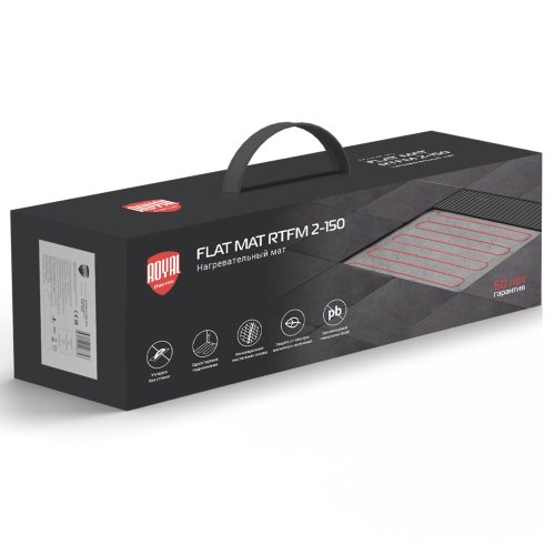 Мат нагревательный Royal Thermo Flat Mat RTFM 2-150-2 с терморегулятором RTS-16
