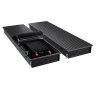 Конвектор внутрипольный Royal Thermo ATRIUM TURBO-110/400/1400-DG-U-BL
