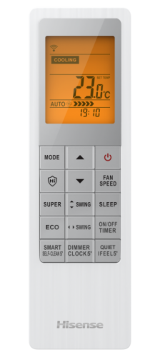 Инверторная сплит-система Hisense AS-10UW4RLCHD00(C) VIBE PRO CHAMPAGNE EU DC Inverter