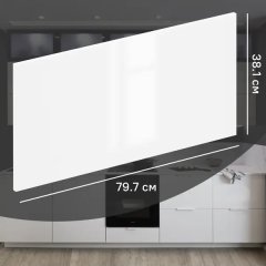 Фасад кухонного шкафа Аша 79.7x38.1 см KONSENSA ДСП цвет белый