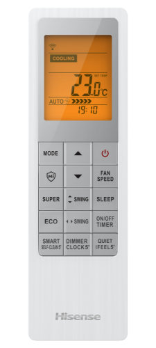 Инверторная сплит-система Hisense AS-10UW4RLCHB00(B) VIBE PRO CARBON EU DC Inverter