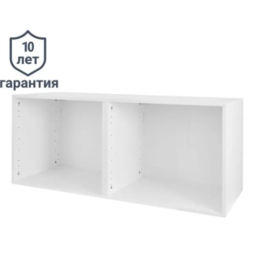 Каркас шкафа Лион 120x51.2x41.7 см ЛДСП цвет белый с петлями