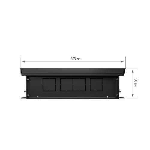 Конвектор внутрипольный Royal Thermo ATRIUM TURBO-90/300/1700-DG-U-NA