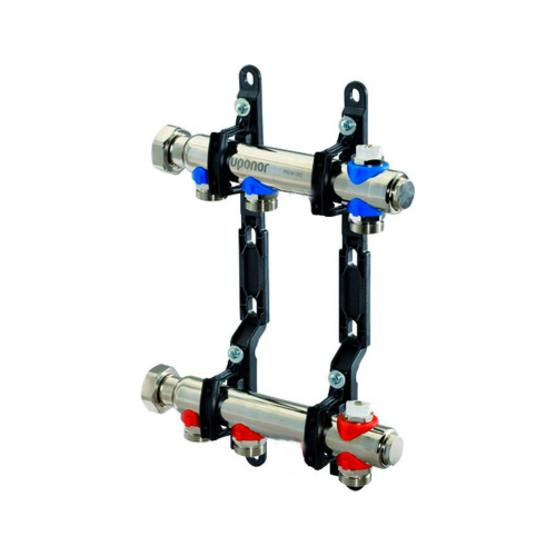 Коллектор UPONOR UNI-X стальной Н 1"НГ, выводы 9XG3/4" евроконус '1И