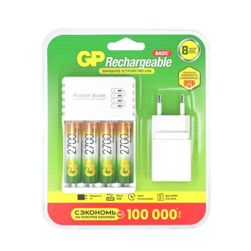 Зарядное устройство GP GP270AAHC/CPBA 0.3 A, 1.2В