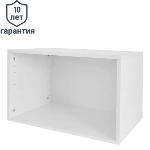 Каркас шкафа Лион 60x38.4x41.7 см ЛДСП цвет белый с петлями