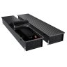 Конвектор внутрипольный Royal Thermo ATRIUM TURBO-150/300/1400-DG-U-BL