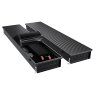 Конвектор внутрипольный Royal Thermo ATRIUM TURBO-110/300/2300-DG-U-BL