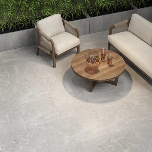 Глазурованный керамогранит Kerama Marazzi Лоди 59.5x59.5 см 1.44 м² матовый цвет светло-серый