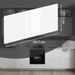 Фасад кухонного шкафа Аша 59.7x25.3 см KONSENSA ДСП цвет белый