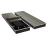 Конвектор внутрипольный Royal Thermo ATRIUM TURBO-90/400/1900-DG-U-LB