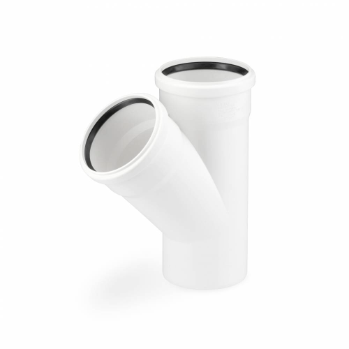 Тройник Rehau RAUPIANO 110/50/87°