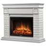 Портал Firelight Bricks 25 камень белый, белая эмаль