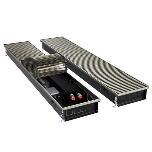Конвектор внутрипольный Royal Thermo ATRIUM TURBO-90/250/2700-DG-U-LB