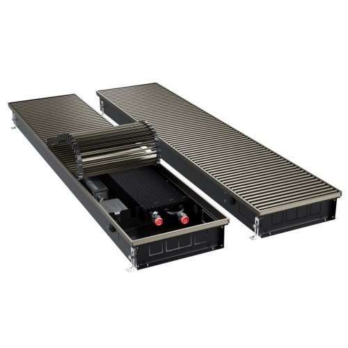 Конвектор внутрипольный Royal Thermo ATRIUM TURBO-90/300/2300-DG-U-DB