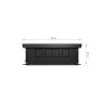 Конвектор внутрипольный Royal Thermo ATRIUM-110/300/2000-DG-U-DB