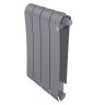 Радиатор биметаллический Royal Thermo Infinity 500 Silver Satin VR80 - 4 секц.