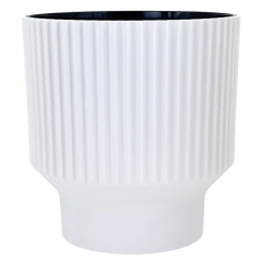 Кашпо Evergreen Design Аркада 28x30x30 см v16.2 л пластик белый