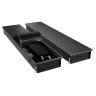 Конвектор внутрипольный Royal Thermo ATRIUM TURBO-110/300/2800-DG-U-BL