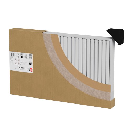 Дизайн-радиатор Royal Thermo Shift Q30 VC2030 - 14 секц. RAL9016