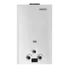 Колонка газовая Oasis 62x33x18.5 см 12 л/мин цвет белый