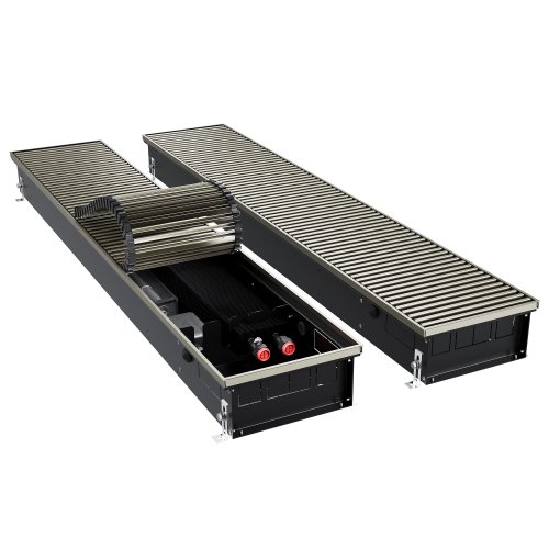 Конвектор внутрипольный Royal Thermo ATRIUM TURBO-110/250/1200-DG-U-LB