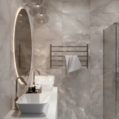 Глазурованный керамогранит Arcadia Ceramica Aster Beige 60x120 см 1.44 м² матовый цвет бежевый