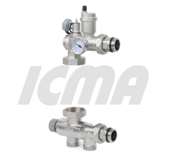 M061 Компактная насосная группа Icma со сливным краном 3/4"