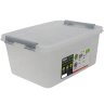 Ящик Профи Комфорт 41x18.3x29.5 см 15 л полипропилен с крышкой цвет прозрачный