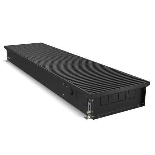 Конвектор внутрипольный Royal Thermo ATRIUM TURBO-110/300/2500-DG-U-BL