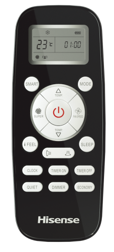 Инверторная сплит-система Hisense AS-13UW4RYDTG03B BLACK CRYSTAL DC Inverter