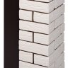 Портал Firelight Bricks Classic камень бежевый, шпон темный дуб