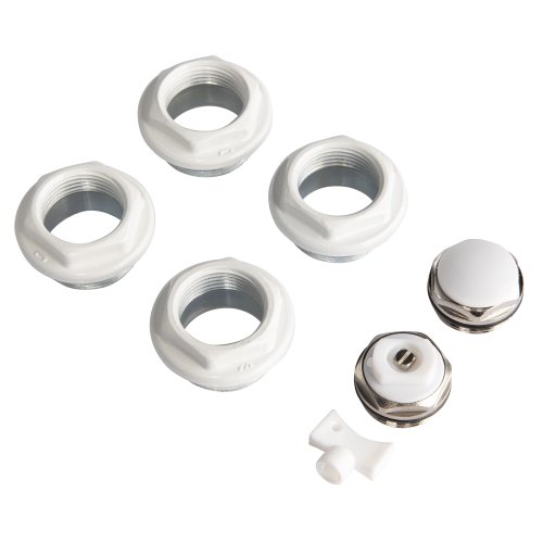 Комплект монтажный Royal Thermo 1”х 3/4 белый