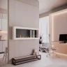 Биокамин SteelHeat WALL ONE 1400 белый
