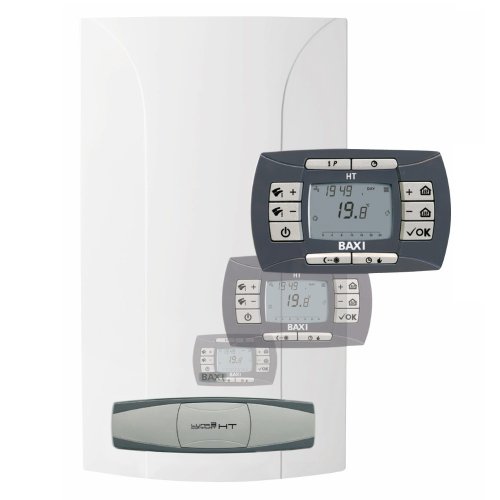 Котел газовый BAXI LUNA3 COMFORT 240 i настенный, 2 конт., откр.кам.сгор. с выносной п/у