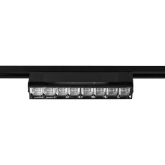 Трековый светильник линейный светодиодный Jazzway PTR 2130R 20 Вт 4000 К однофазный цвет черный