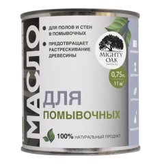 Масло для полов и стен в помывочных Mighty Oak 0.75 л