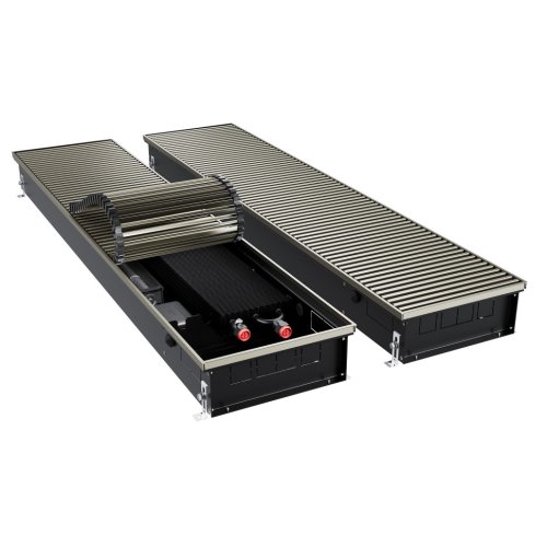 Конвектор внутрипольный Royal Thermo ATRIUM TURBO-110/300/2900-DG-U-LB