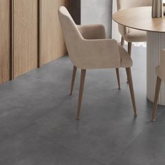 Глазурованный керамогранит Ceradim Concrete Courage Dark Grey 80x80 см 1.92 м² матовый цвет темно-серый