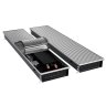 Конвектор внутрипольный Royal Thermo ATRIUM TURBO-90/300/1900-DG-U-NA