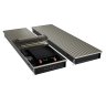Конвектор внутрипольный Royal Thermo ATRIUM TURBO-90/400/1400-DG-U-LB