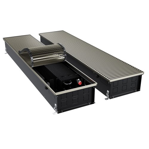 Конвектор внутрипольный Royal Thermo ATRIUM TURBO-150/300/2600-DG-U-LB