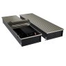 Конвектор внутрипольный Royal Thermo ATRIUM TURBO-150/400/2700-DG-U-LB