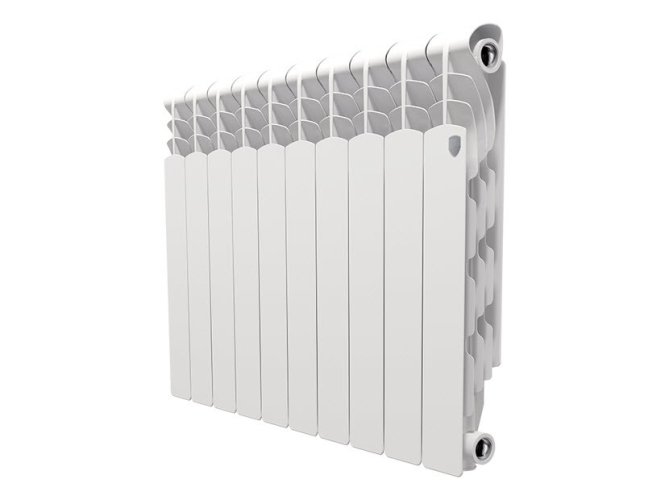 Радиатор алюминиевый Royal Thermo Revolution 500 - 10 секц.