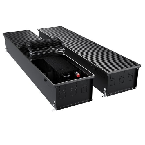 Конвектор внутрипольный Royal Thermo ATRIUM TURBO-190/300/2300-DG-U-BL
